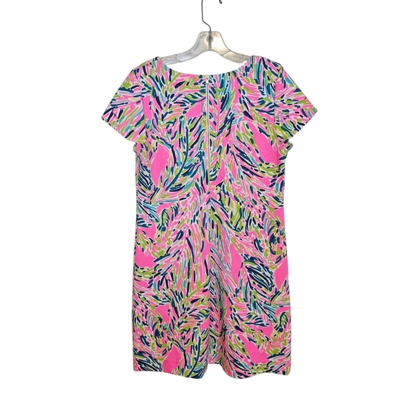 NWOT Lilly Pulitzer Layton Shift Tropical Palm Dress - Picture 2 of 11